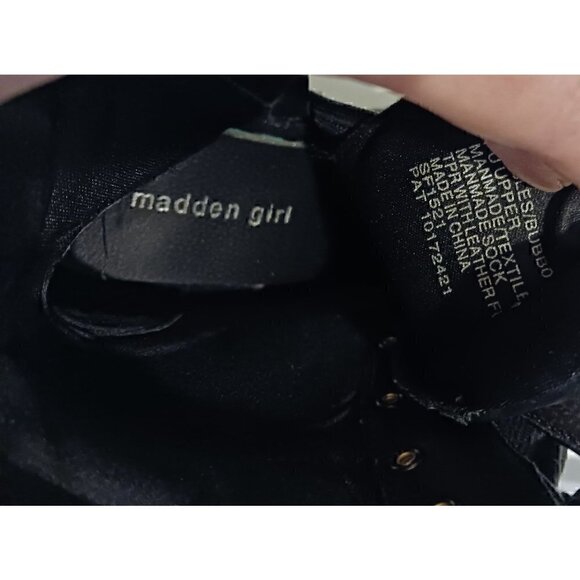Madden Girl Bubbles Black/NWOT, Size 6.5M - Picture 7 of 8